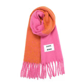 Sciarpa VERB TO DO Dope Mind RP 001 - Fucsia/ Arancione